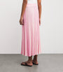 VALENTI Pink Stripe Ponza Maxi Skirt