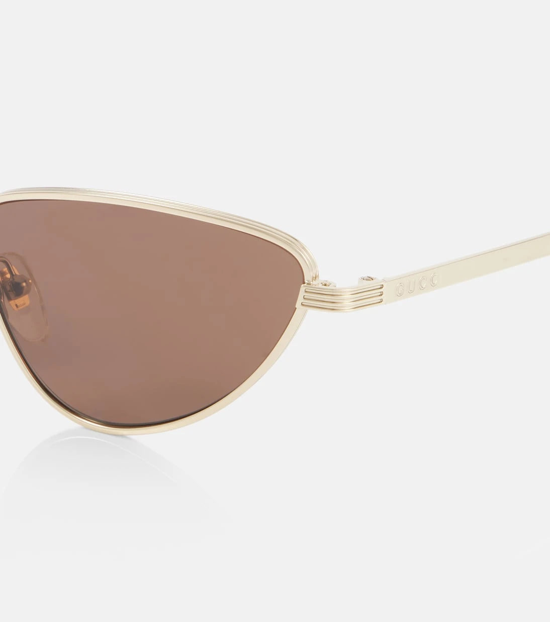 Gucci - Logo cat-eye sunglasses