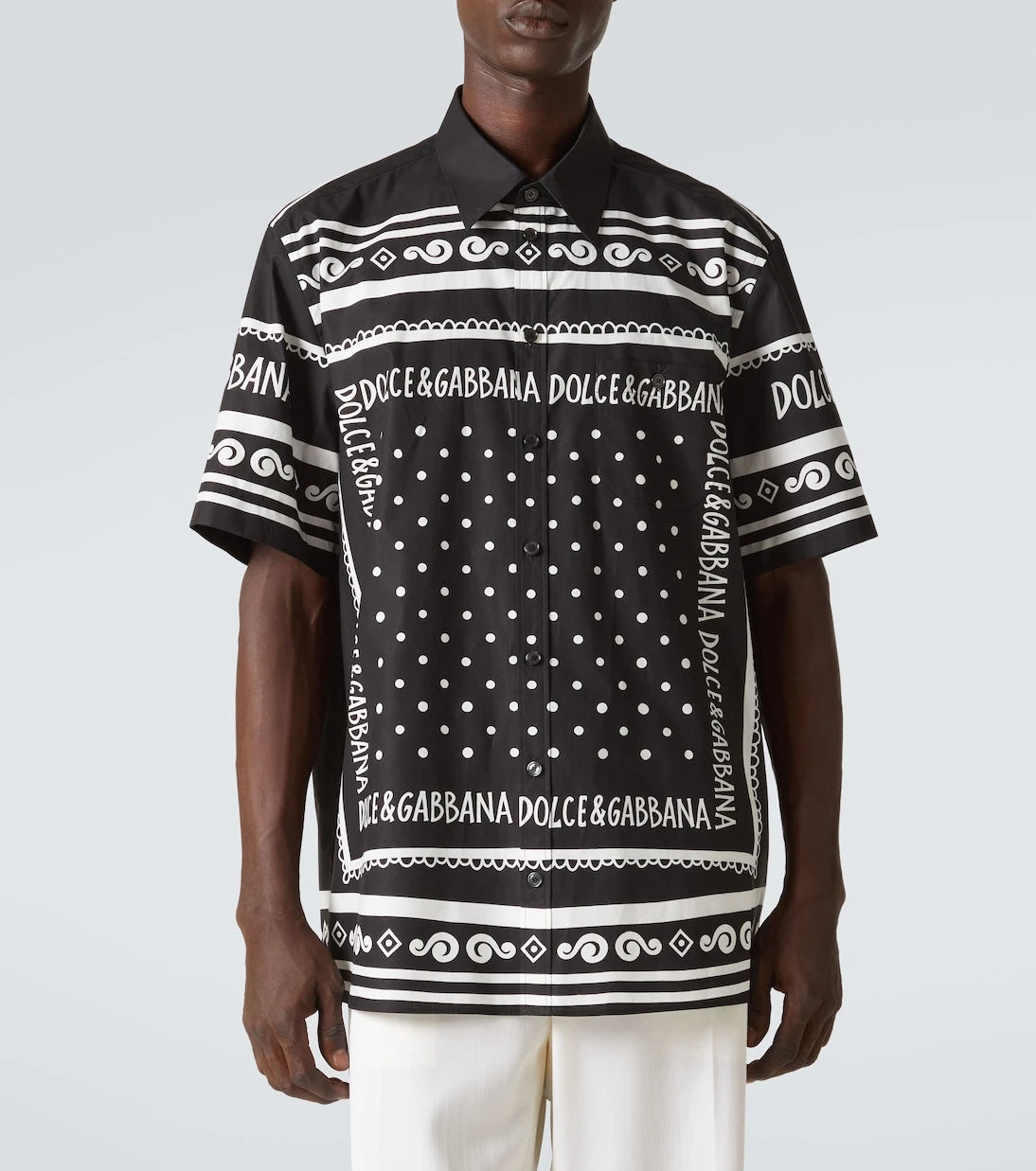 Dolce&Gabbana - Bandana cotton shirt