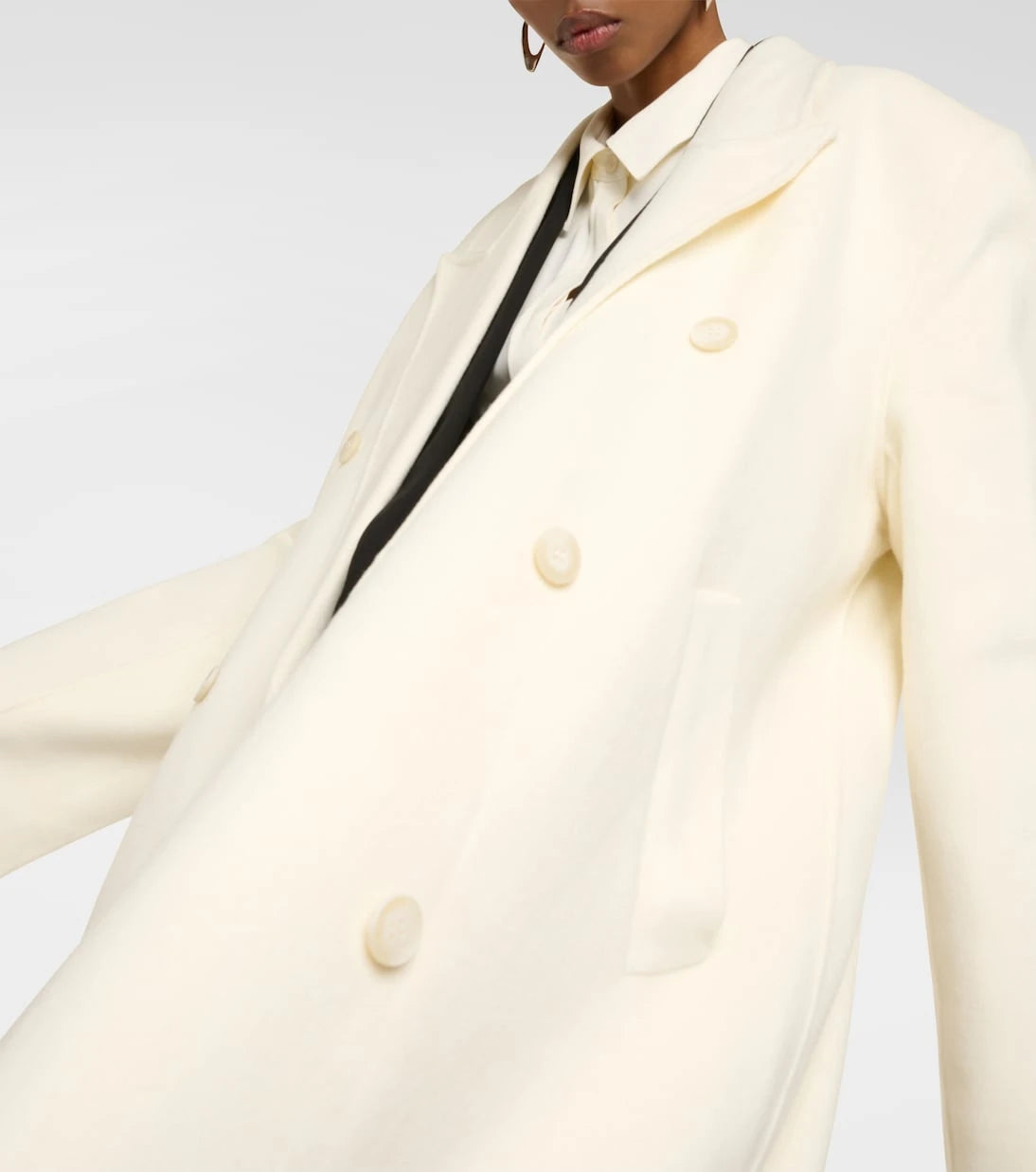 The Frankie Shop - Gaia oversized wool-blend coat