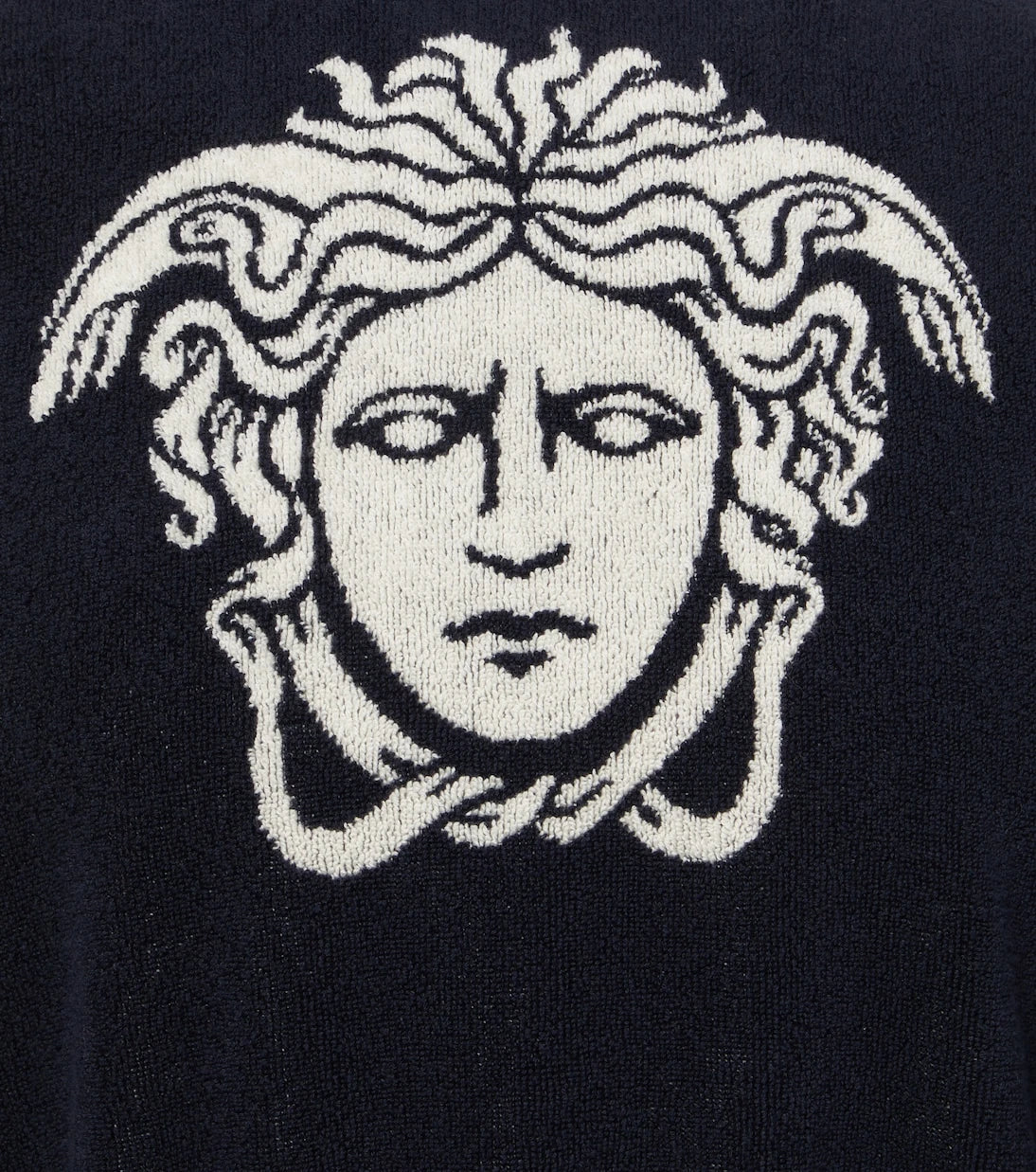 Versace Home - La Medusa jacquard cotton terry bathrobe