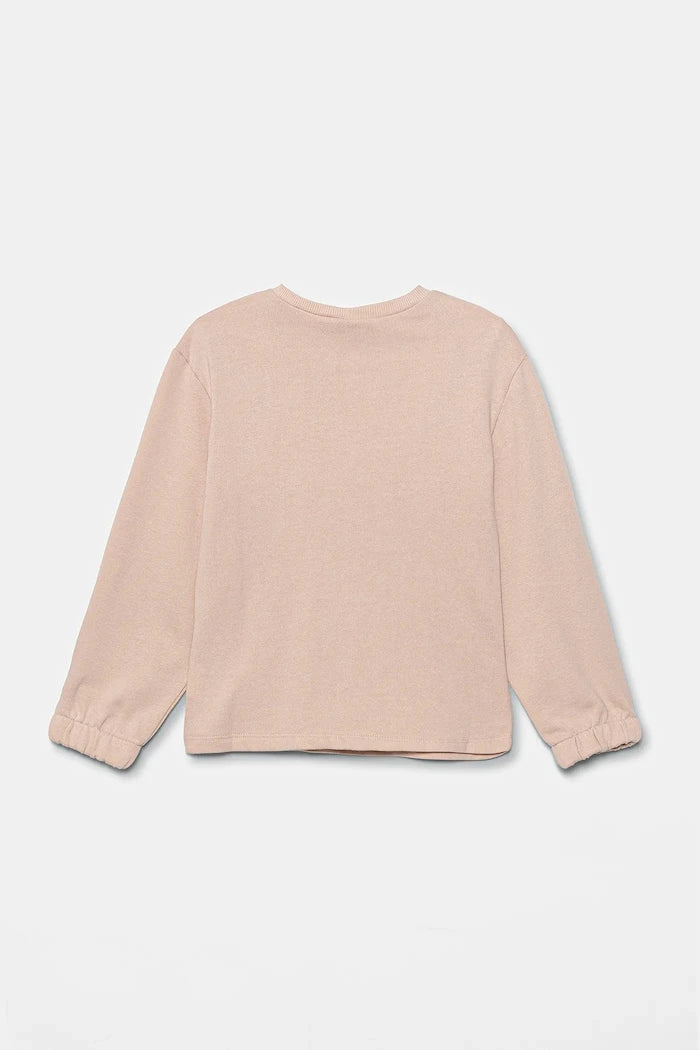 United Colors of Benetton Çocuk Pamuklu Sweatshirt