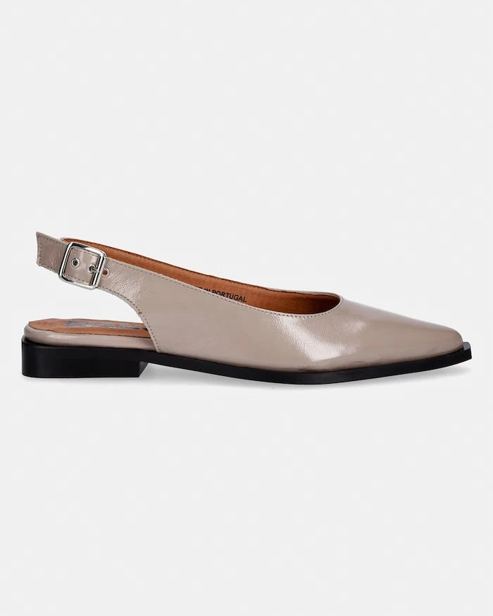 Bianco Leather Ballet Flats BIAVICTORIA
