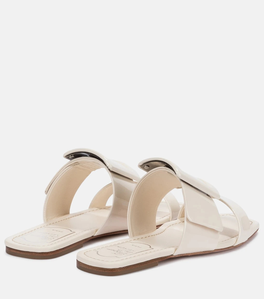 Roger Vivier - Viv' In The City leather slides