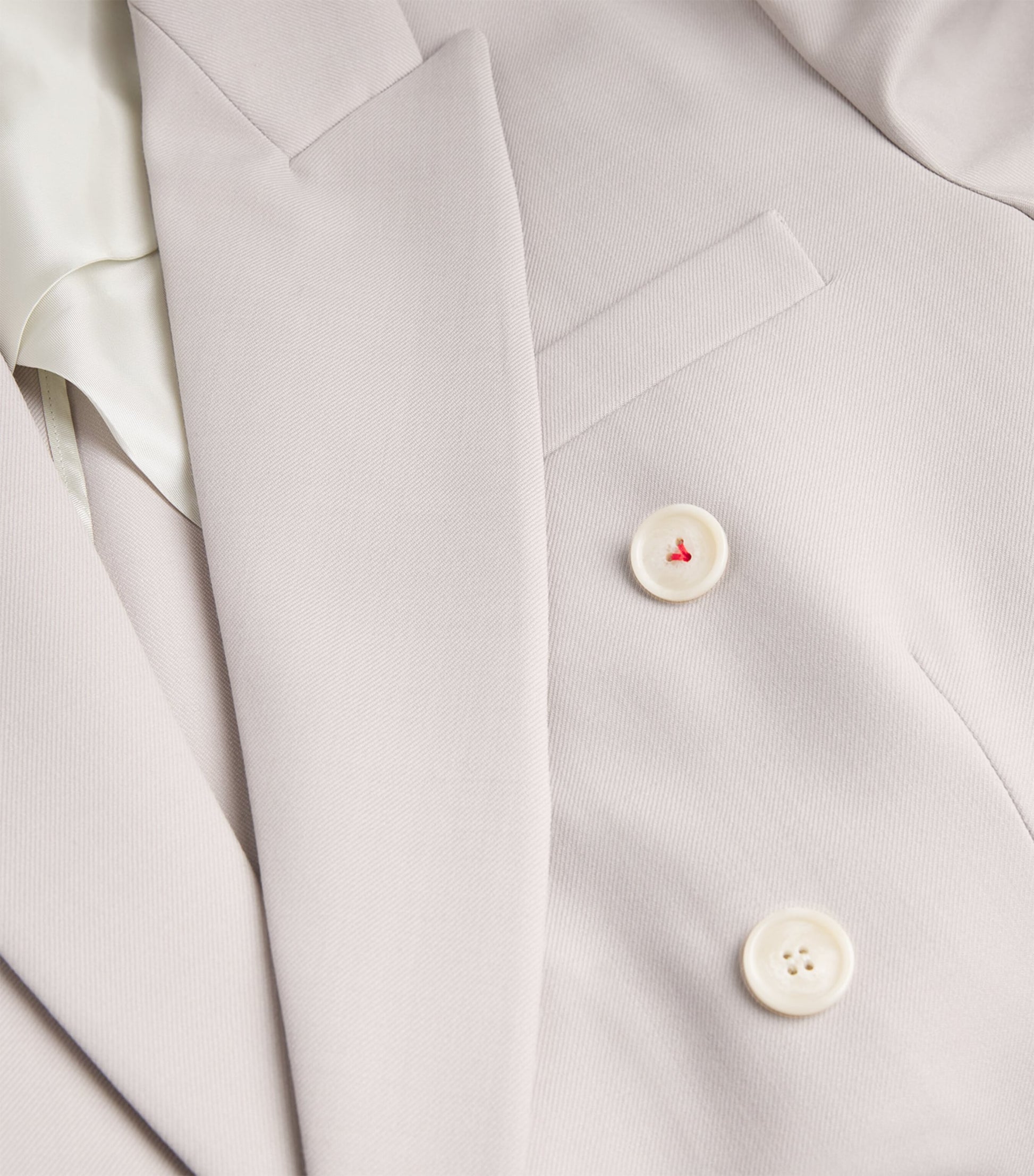 Victoria Beckham Pink Double-Breasted Blazer