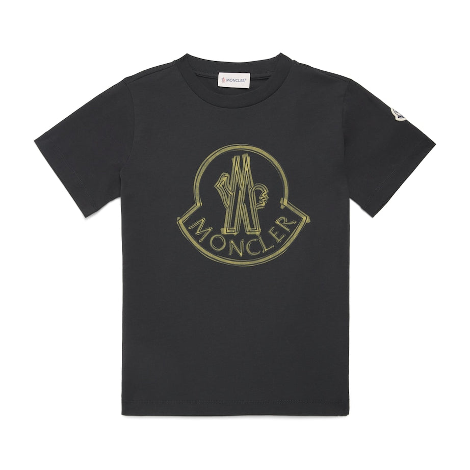 Moncler Enfant Cotton Logo T-Shirt (8-10 Years)