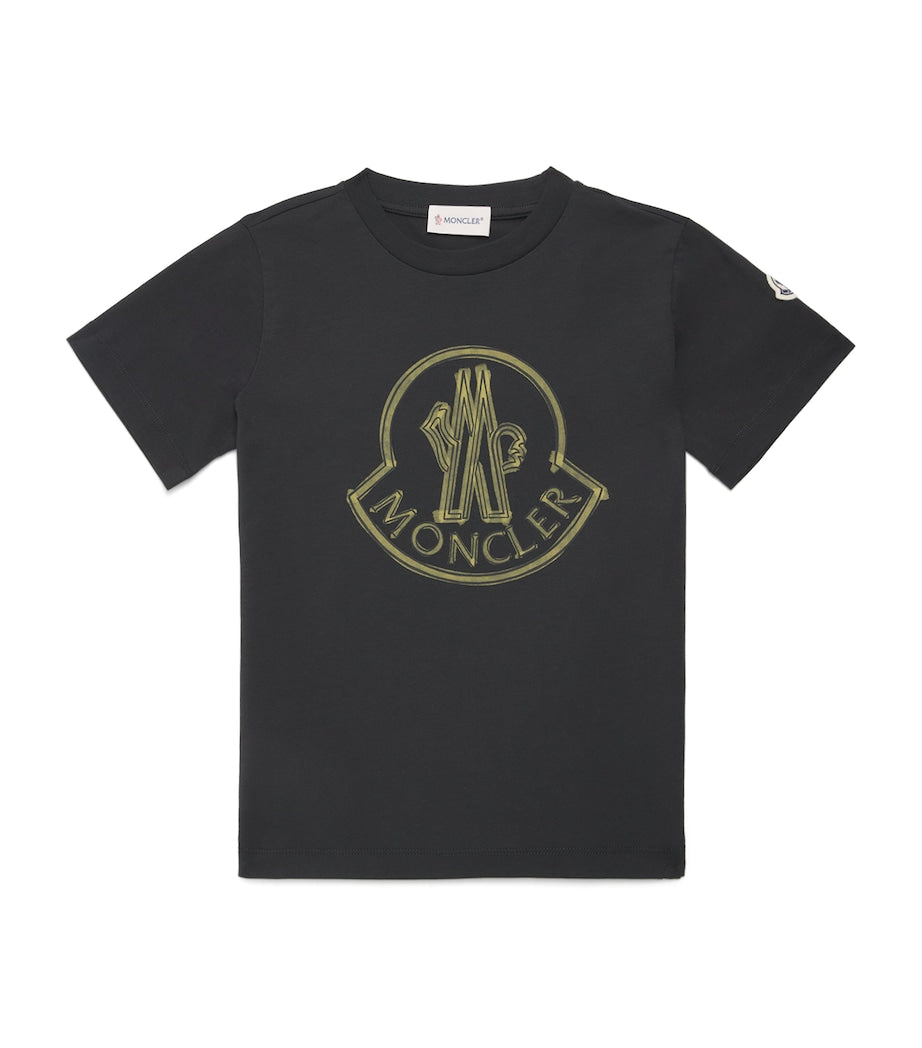 Moncler Enfant Cotton Logo T-Shirt (8-10 Years)