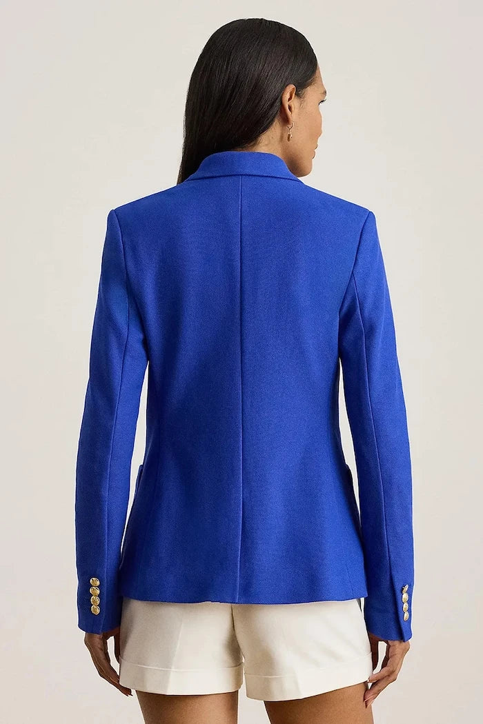 Lauren Ralph Lauren tek düğmeli kadın pamuk elastan ceket