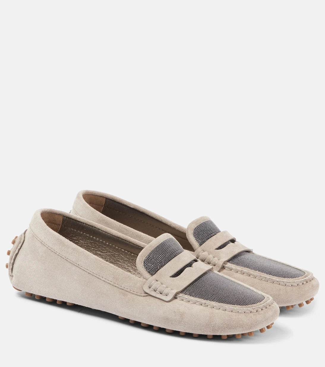 Brunello Cucinelli - Suede loafers
