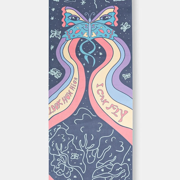 Постелка за йога JOYINME Mata FLOW Butterfly Effect
