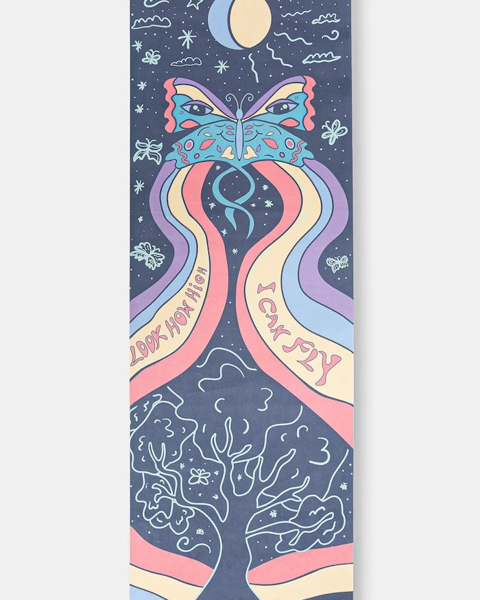 Постелка за йога JOYINME Mata FLOW Butterfly Effect