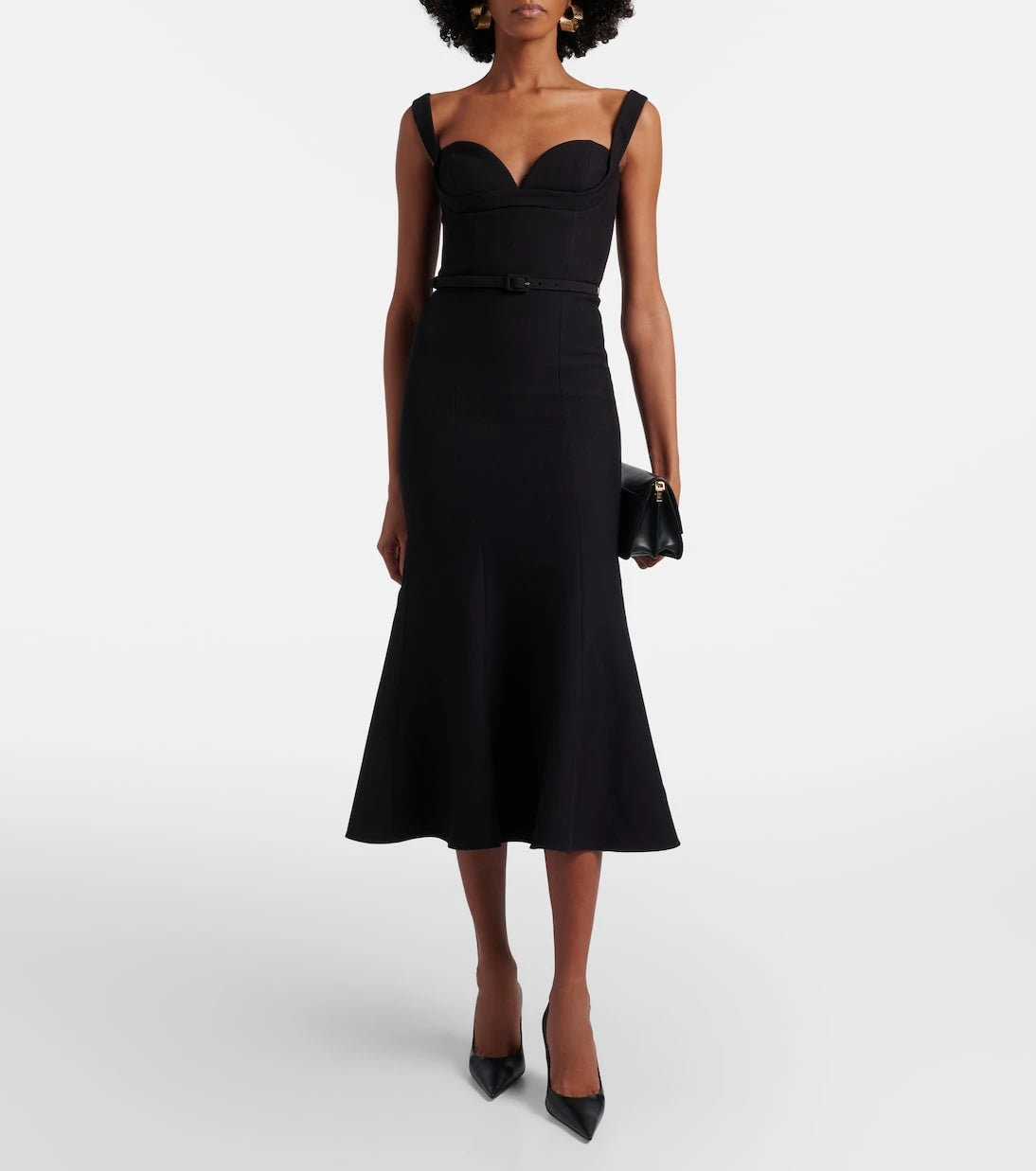Roland Mouret - Belted corset dress