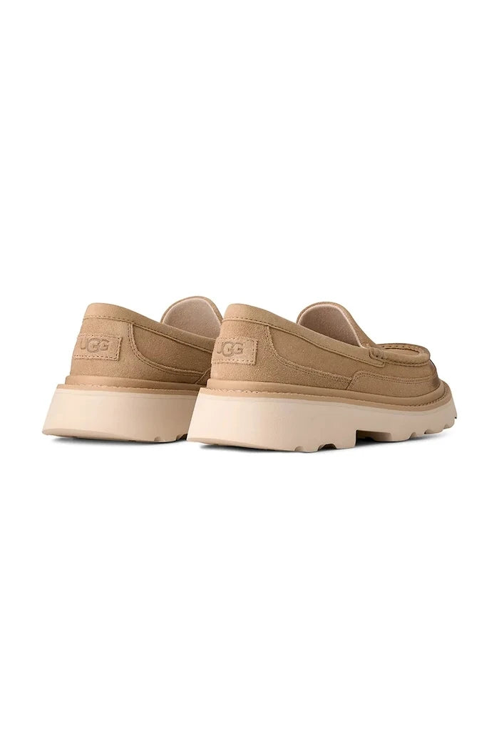 Велурени мокасини UGG Ascot Lug