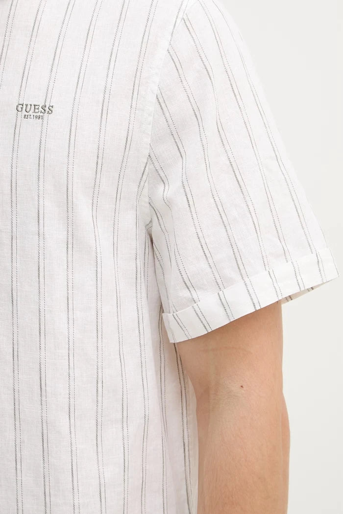 Guess риза мъжка с лен