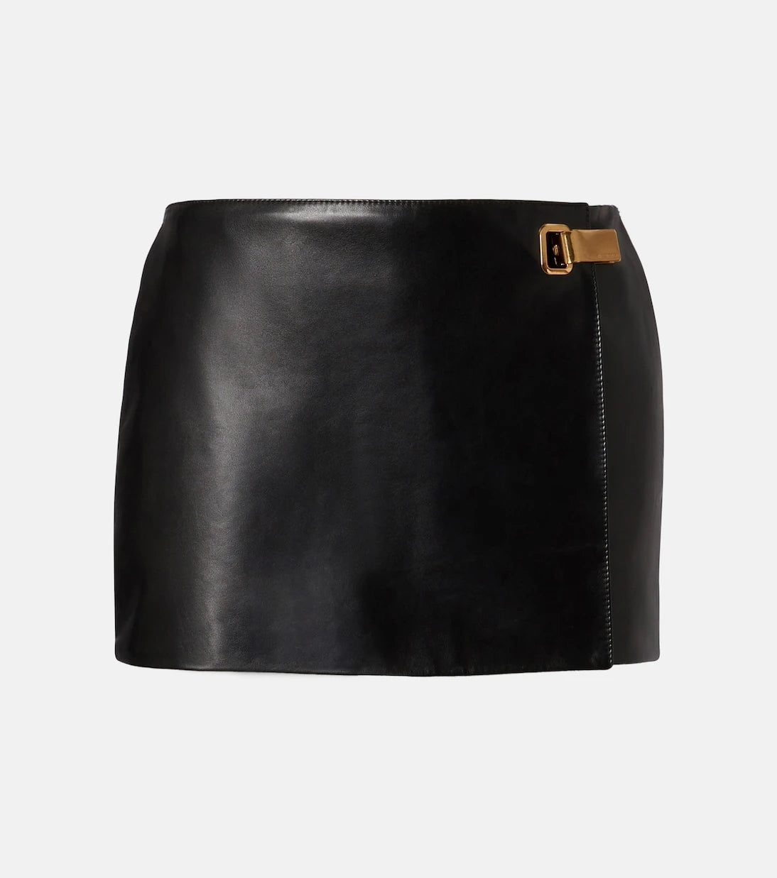 Balenciaga - Leather skort