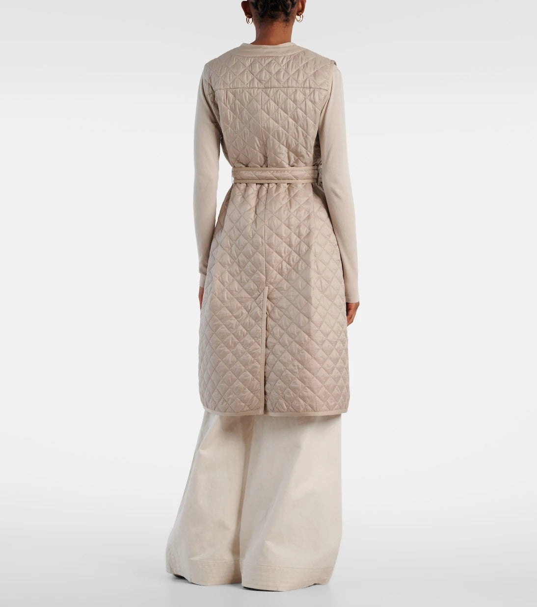 Max Mara - Lauren belted quilted coat