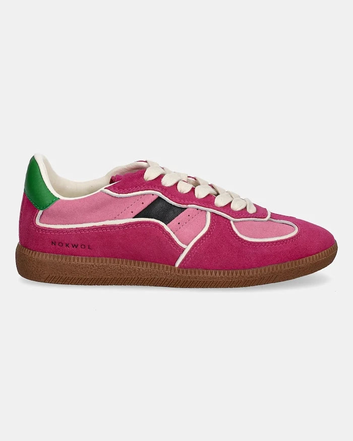 Nokwol August Dark Rose Süet Sneakers