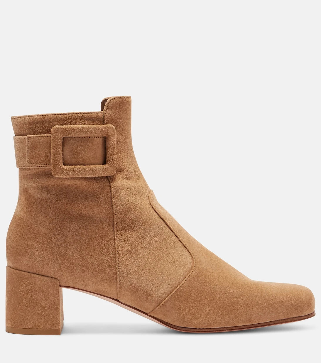 Roger Vivier - حذاء الكاحل Polly 45 الجلدي من مجموعة Très Vivier