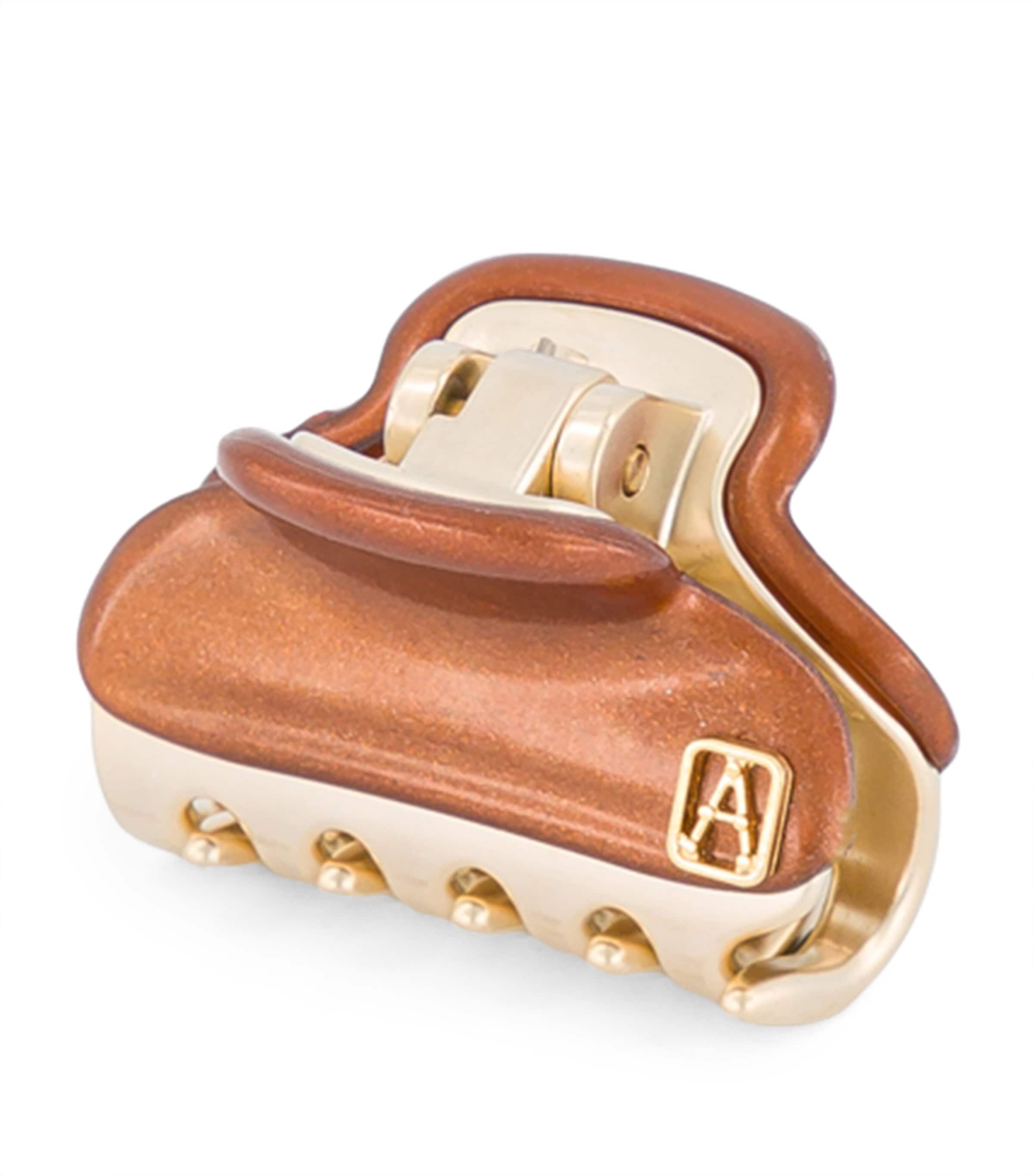 Alexandre de Paris Gold-Plated Claw Hair Clip