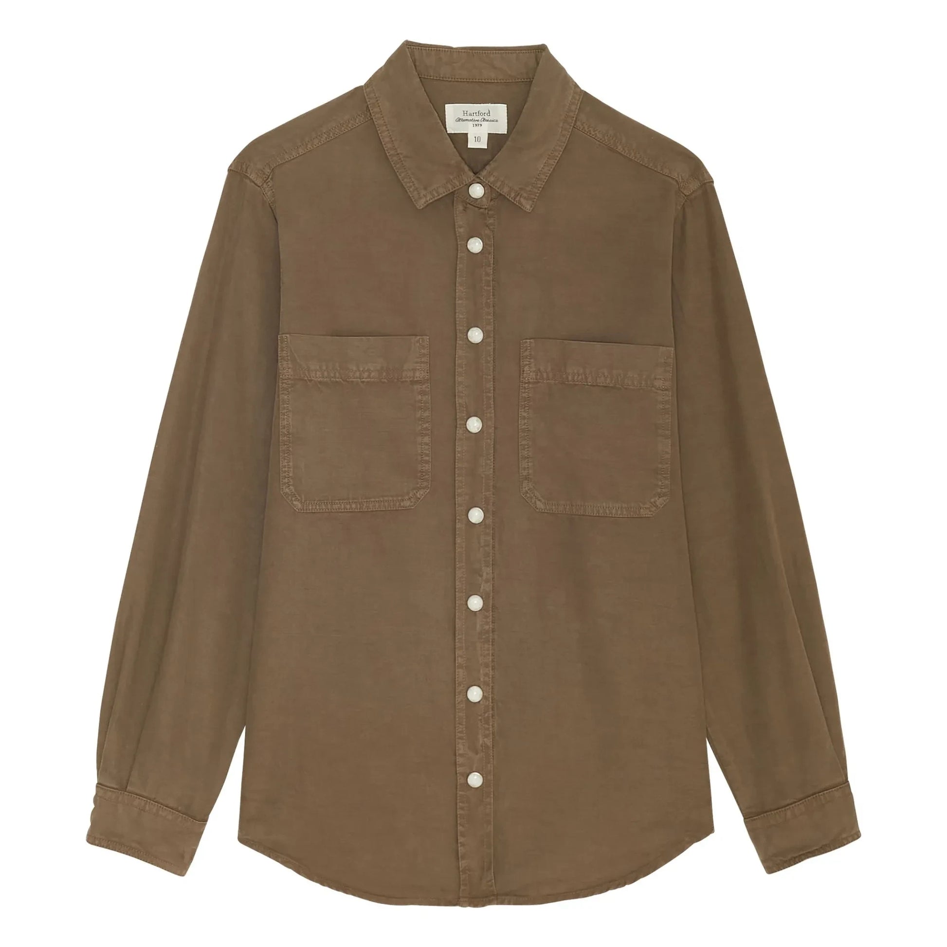 Hartford - Chandler shirt | Brick red