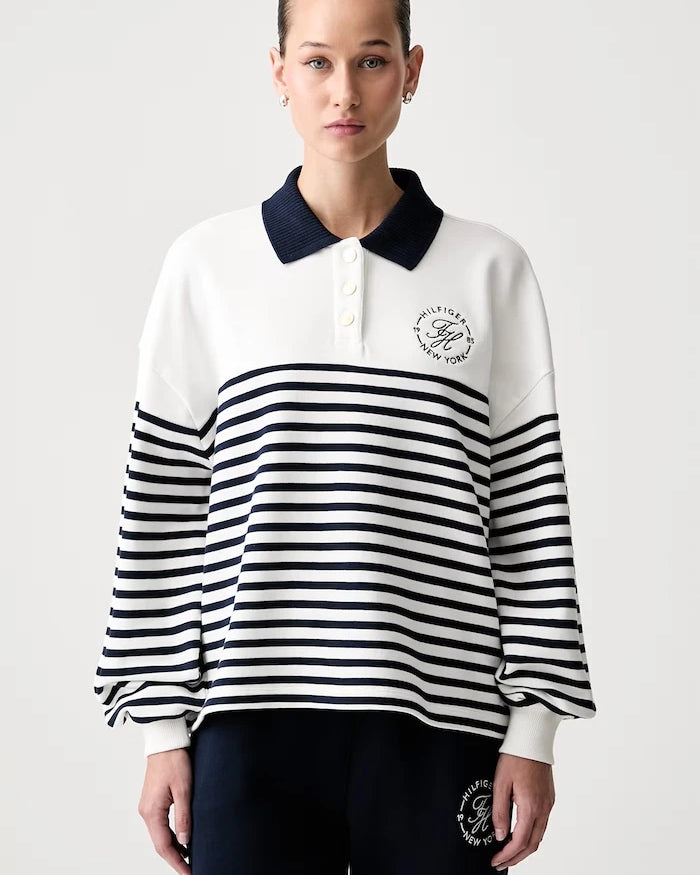 Tommy Hilfiger kadın pamuklu sweatshirt