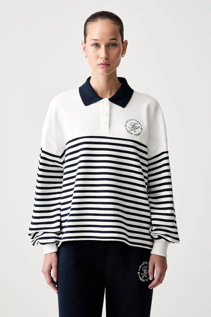 Tommy Hilfiger kadın pamuklu sweatshirt