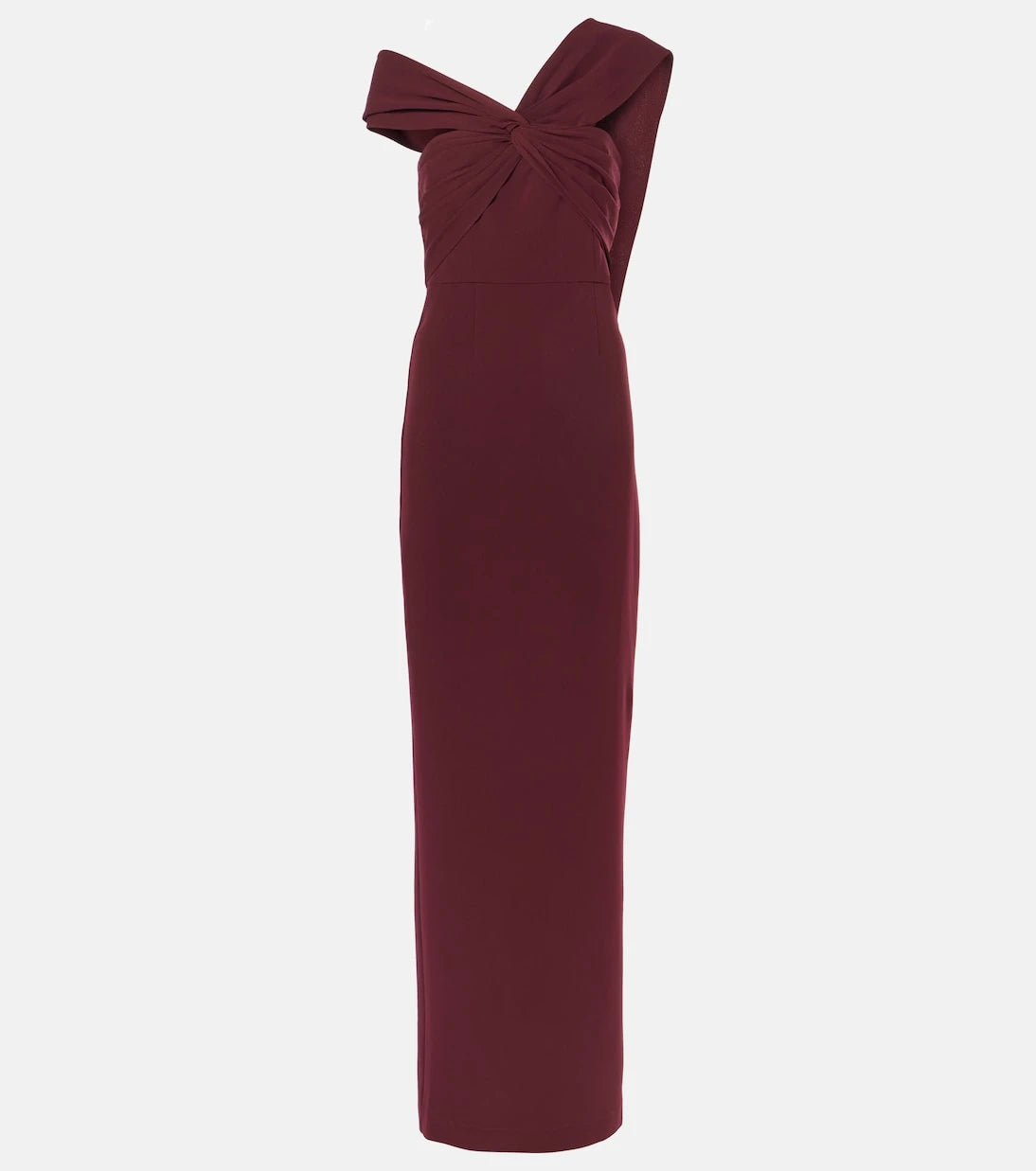 Roland Mouret - Draped cady gown