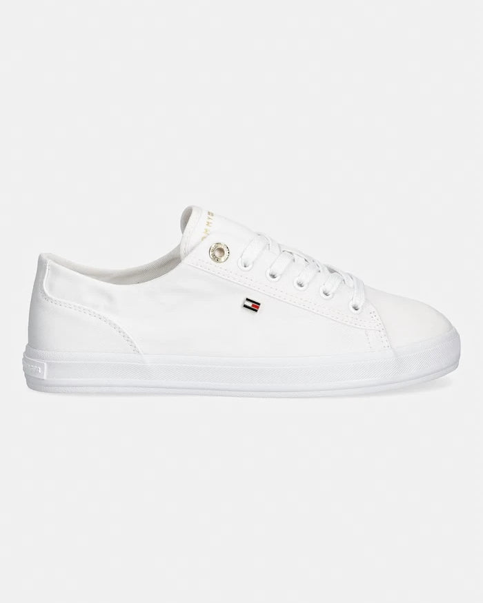 Tommy Hilfiger TH FOXING SNEAKER CANVAS Kadın Düşük Kesim Sneaker