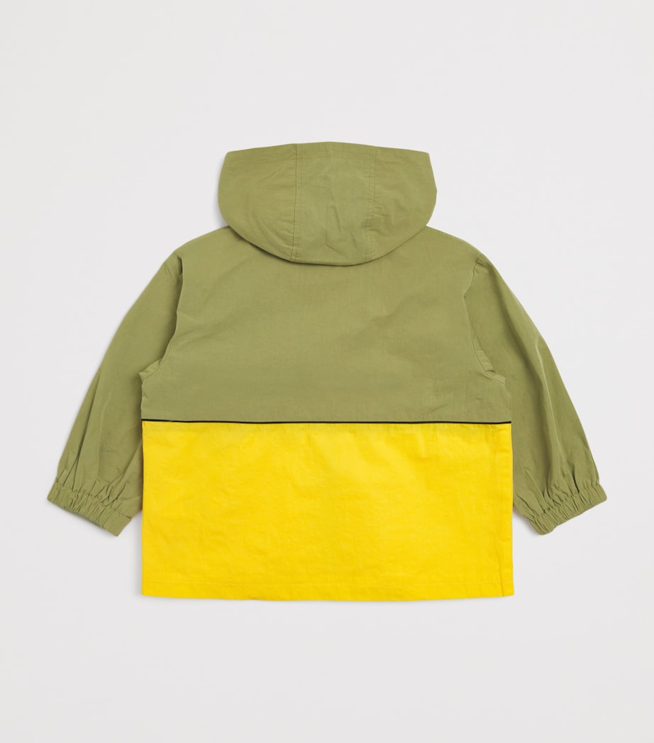 Stella McCartney Kids Colour Block Hooded Raincoat (3-14 Years)