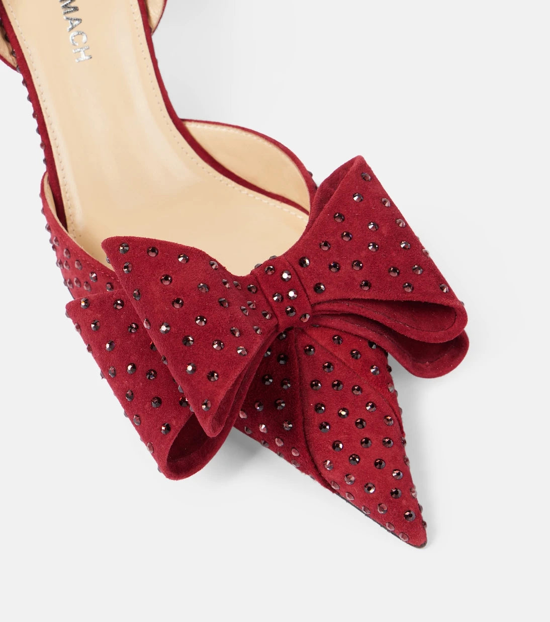 Mach & Mach - Le Cadeau 85 suede slingback pumps