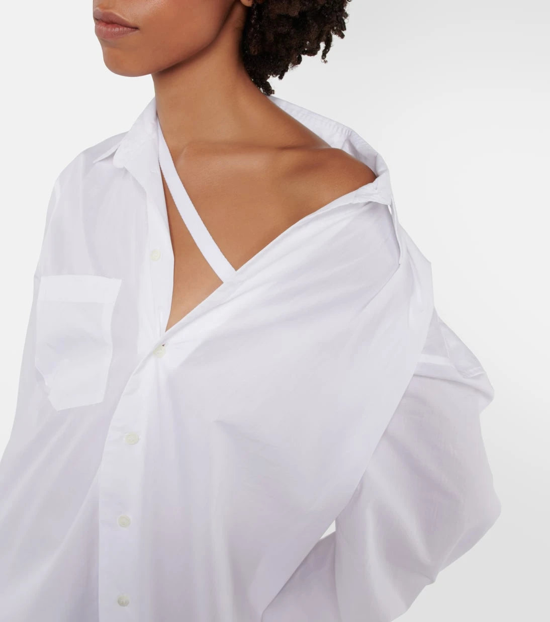 Ann Demeulemeester - Henrietta cotton shirt dress