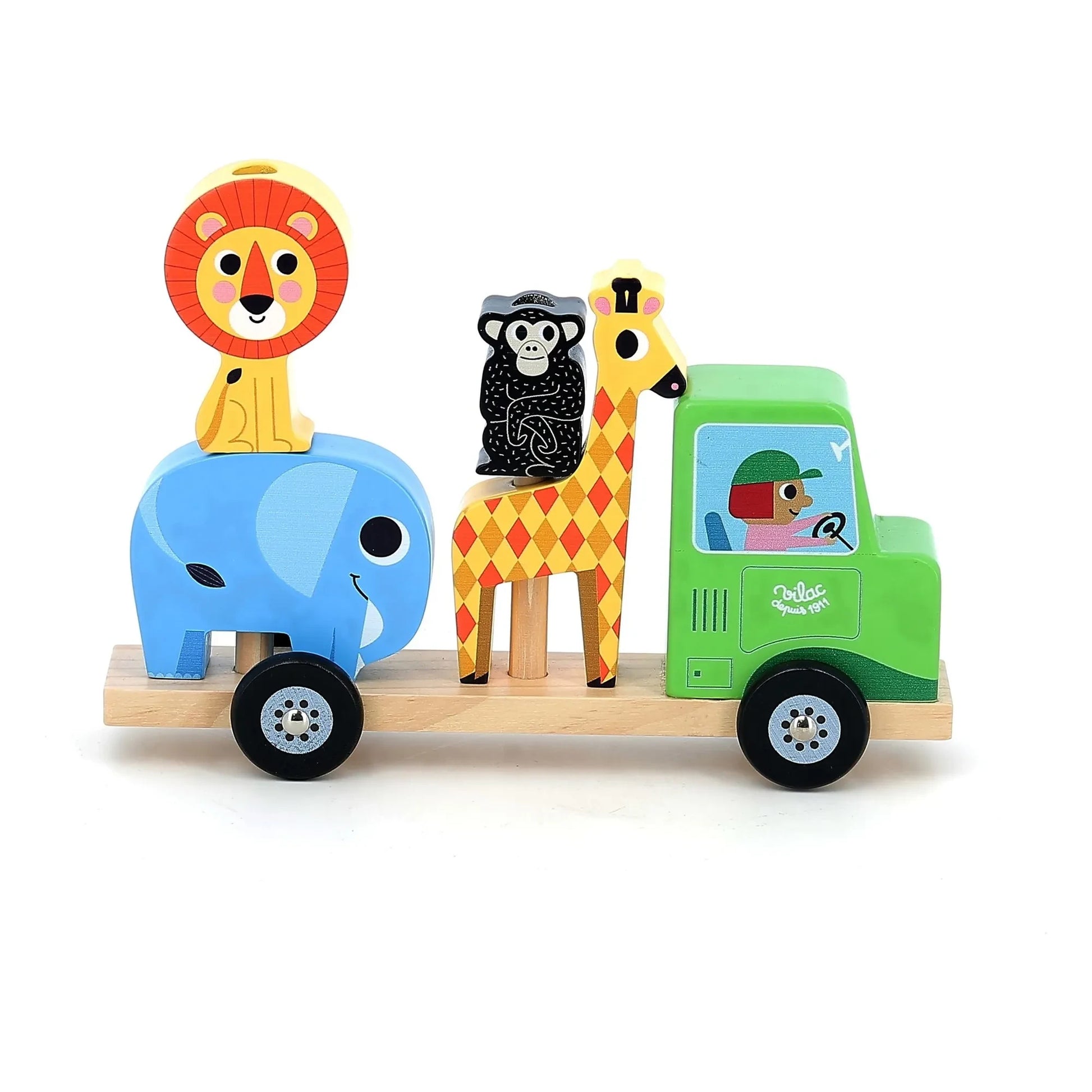 Vilac - Savannah animo stacking game