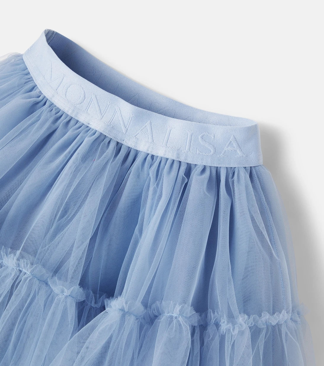 Monnalisa - Tiered tulle skirt