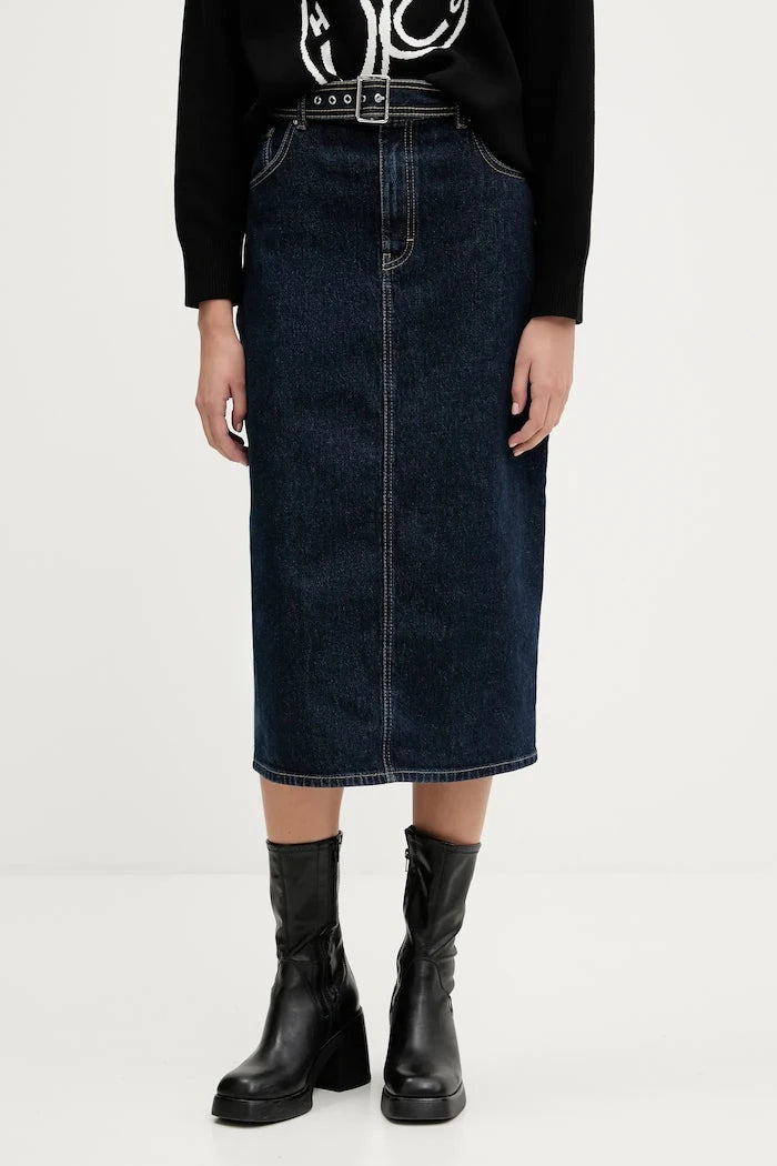 HUGO Gatje_2 Denim Etek