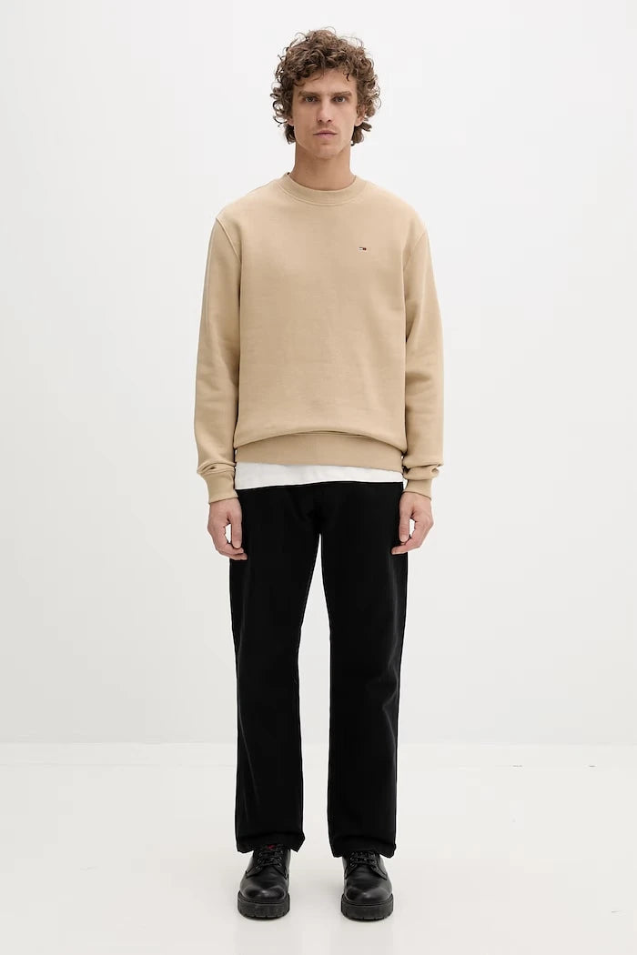 Tommy Jeans erkek pamuklu sweatshirt