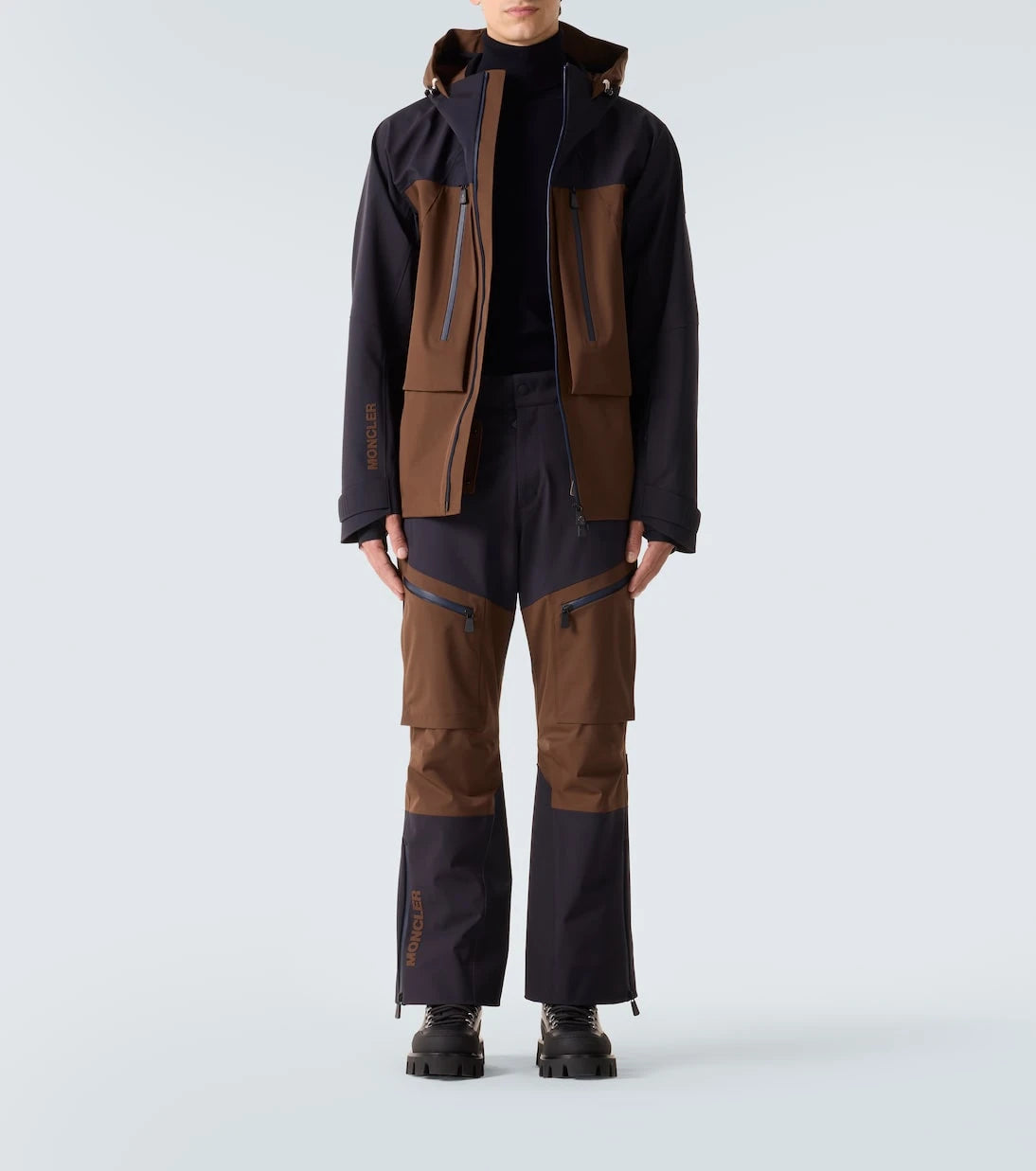 Moncler Grenoble - Après Ski wool-blend ski top