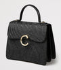 Small Leather Panthère de Cartier Top-Handle Bag