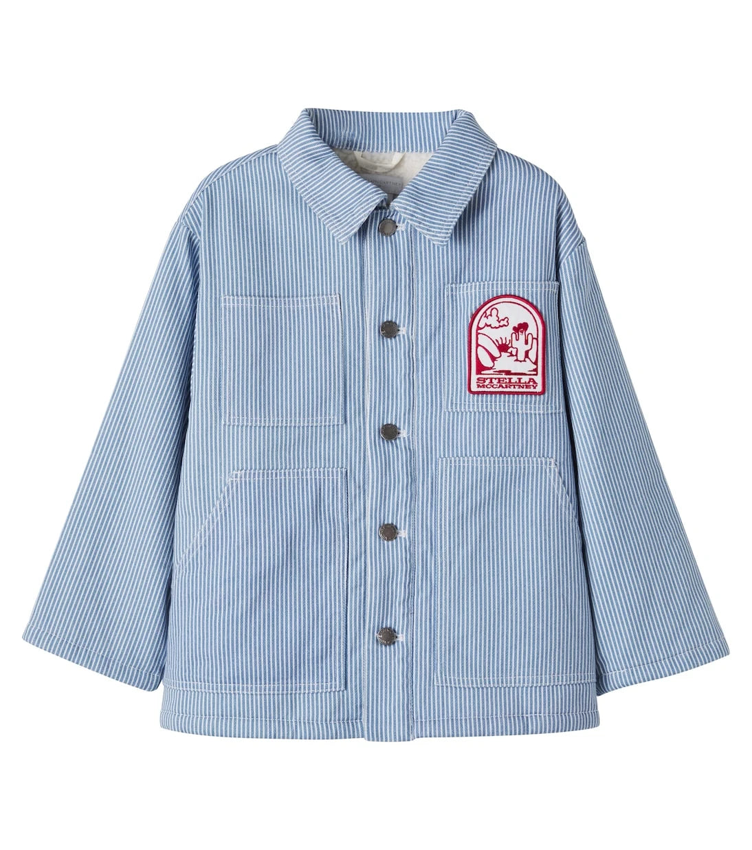 Stella McCartney Kids - Striped denim jacket