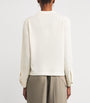 Ivory Cashmere Knit Shirt