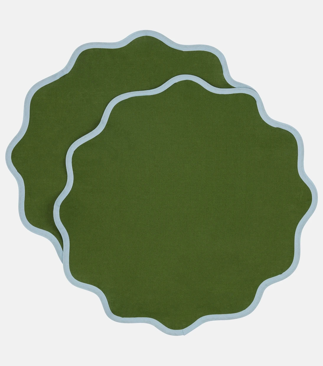 La DoubleJ - Rainbow Bosco Cloud set of 2 placemats