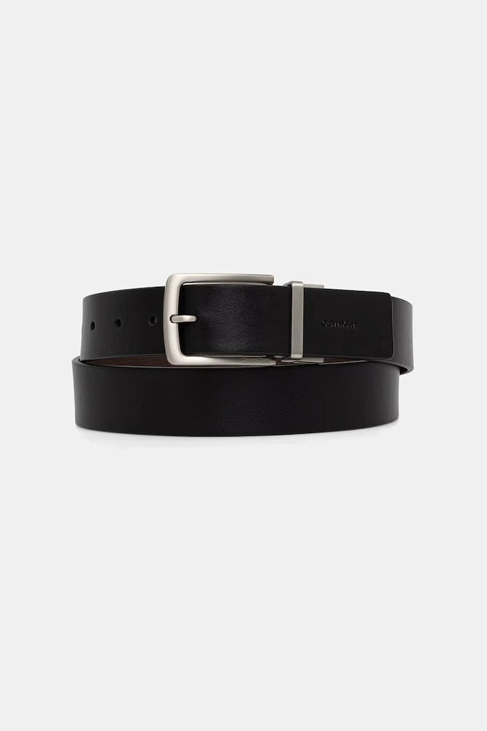 Calvin Klein двустранен колан мъжки от кожа
