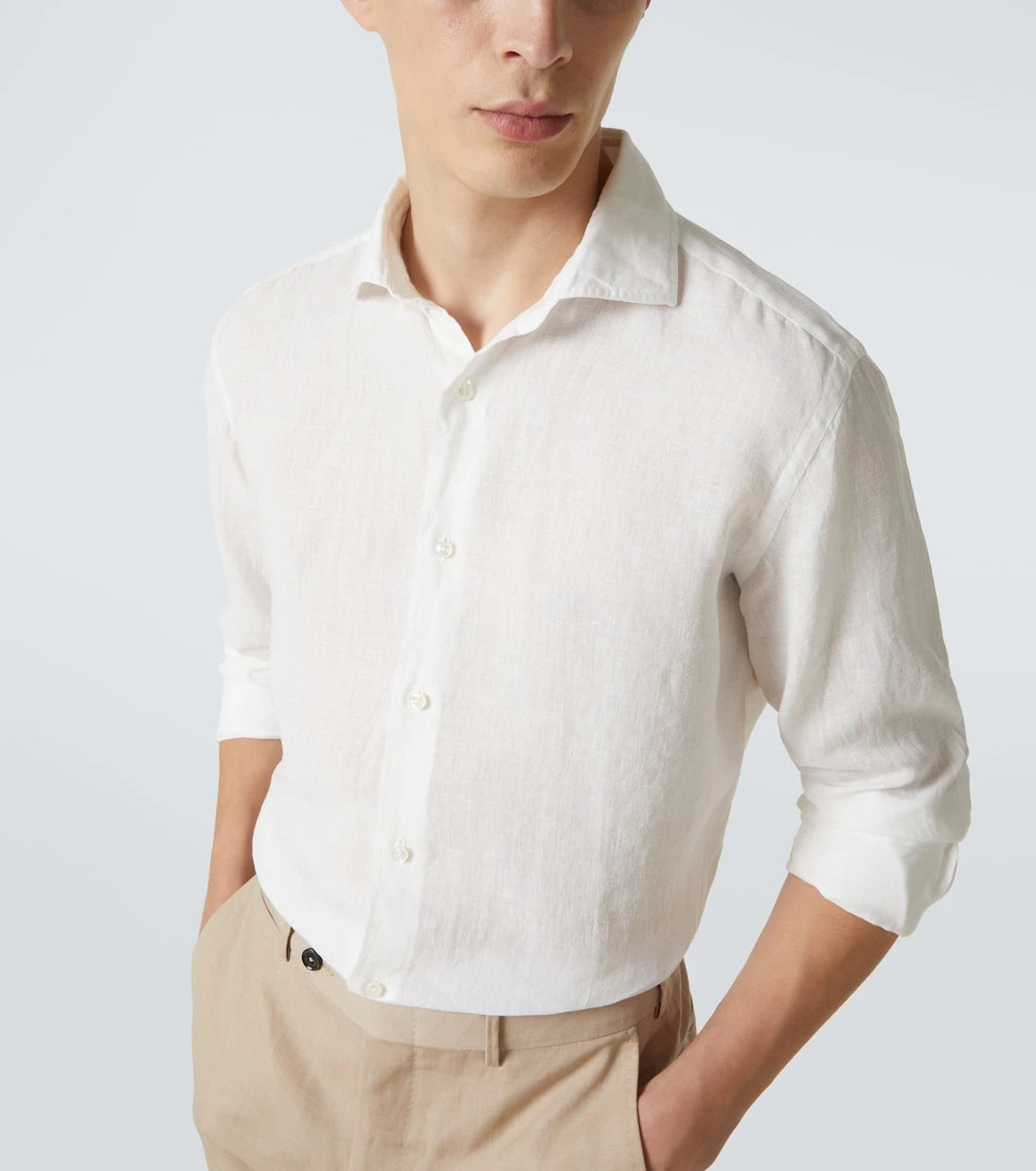 Thom Sweeney - قميص كتان
