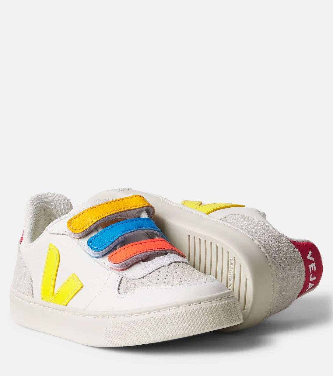 Veja Kids - أحذية رياضية جلدية V-10