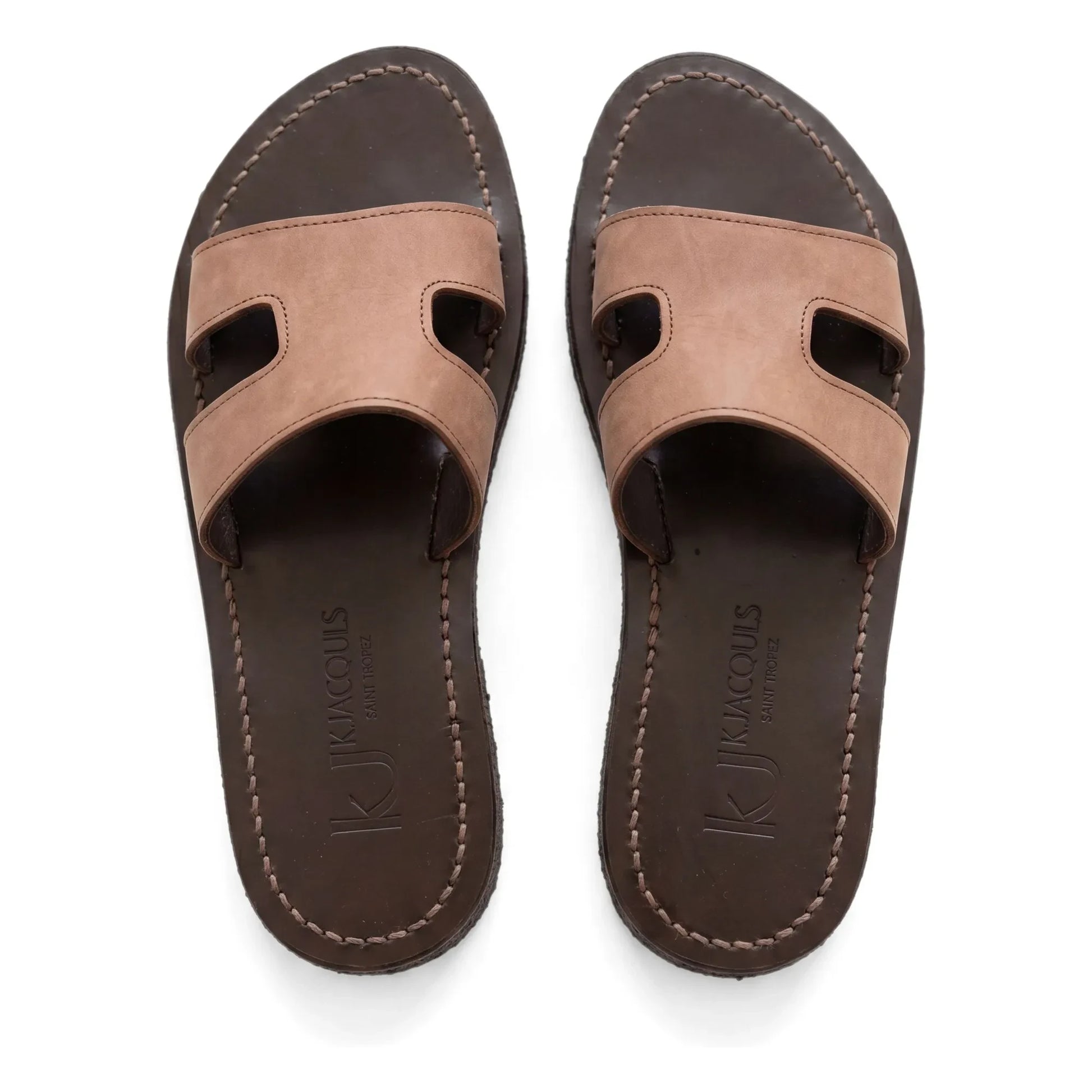 K.Jacques - Menandre Nubuk sandals | Chestnut