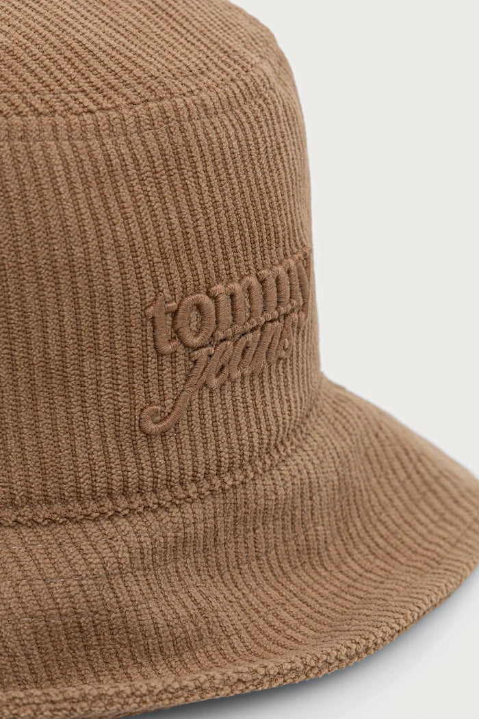 Tommy Jeans kadın denim balıkçı şapka