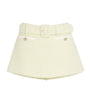 Self-Portrait Yellow Bouclé Belted Skort