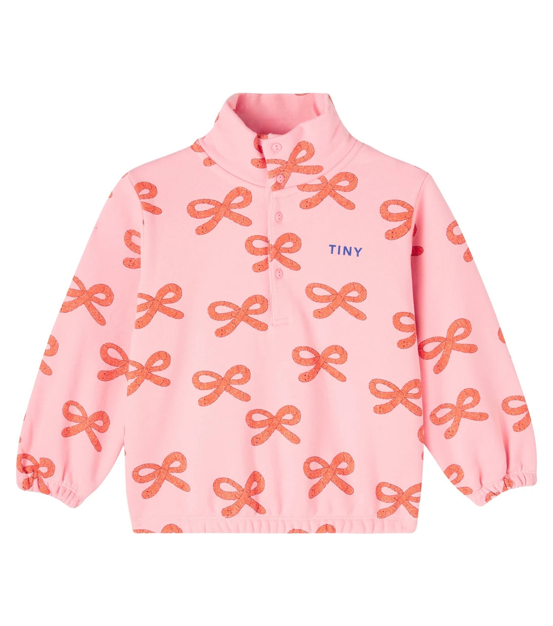 Tinycottons - Worms printed cotton jersey sweatshirt