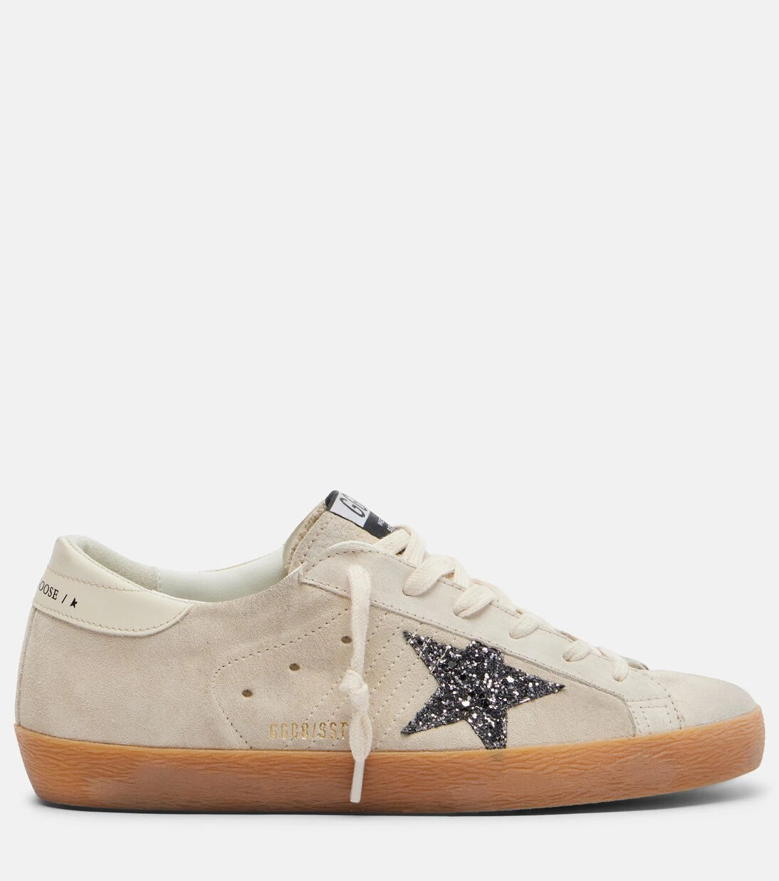 Golden Goose - أحذية رياضية Super-Star من جلد الشمواه اللامع