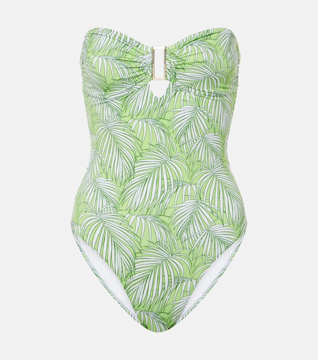 Melissa Odabash - Como printed strapless swimsuit