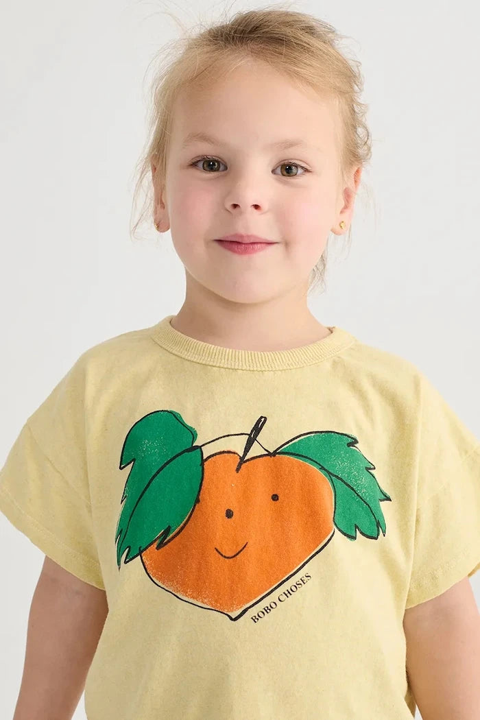 Bobo Choses Tangerine Çocuk Pamuklu Tişört